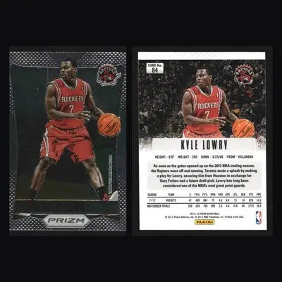 2012-13 Panini Prizm Kyle Lowry #84 Toronto Raptors 1st Year Prizm - Basketball Card Single