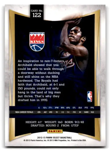 2012-13 Panini Select #122 Nate Archibald EX/NM ID:67422 - Basketball Card Single
