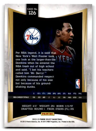 2012-13 Panini Select #126 Darryl Dawkins EX/NM 76ers ID:67494 - Basketball Card Single