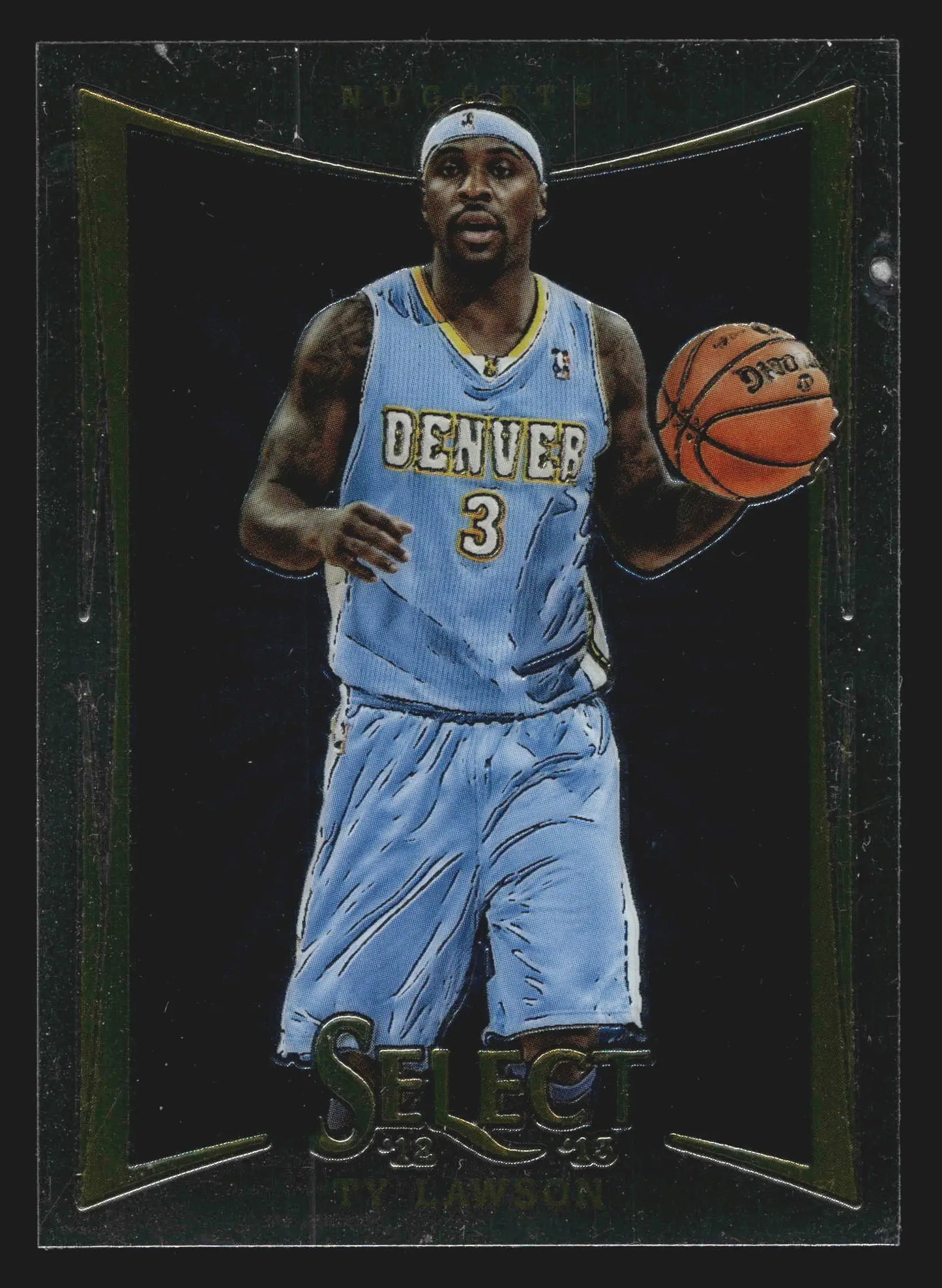 2012-13 Panini Select #33 Ty Lawson Denver Nuggets