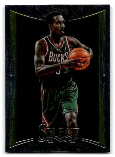 Basketball trading card featuring Brandon Jennings from Panini Select with original gloss