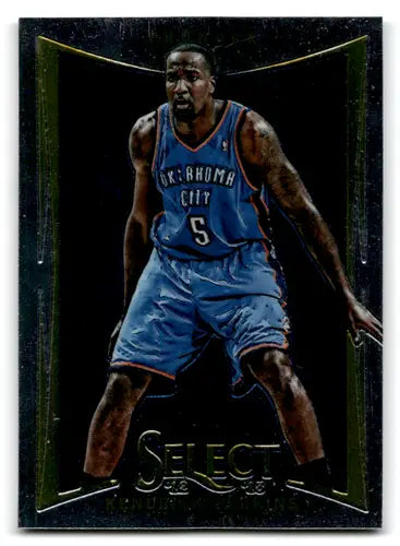 Basketball trading card featuring Kendrick Perkins from Panini Select 2012-13 with original gloss