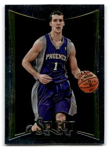 Basketball trading card featuring Goran Dragic from Panini Select 2012-13 Suns series