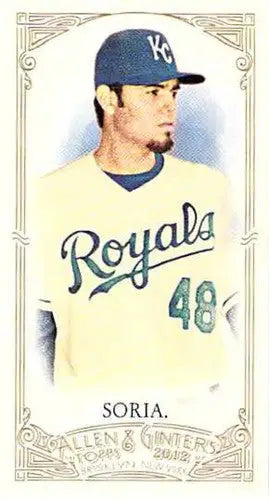 2012 Allen and Ginter Mini #72 Joakim Soria NM-MT Royals ID:70715 - Baseball Card Single