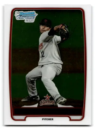 2012 Bowman Chrome Prospects Dayan Diaz baseball card with original gloss near mint NM