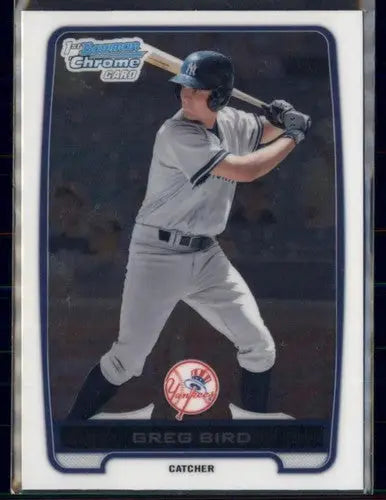 2012 Bowman Chrome Prospects #BCP98 Greg Bird NM Near Mint Yankees ID:83446 - Baseball Card Single