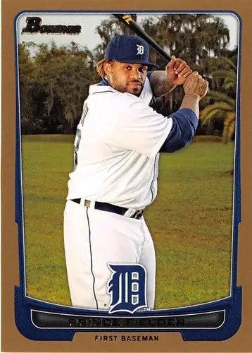 2012 Bowman Gold #182 Prince Fielder NM-MT Tigers ID:70910 - Baseball Card Single