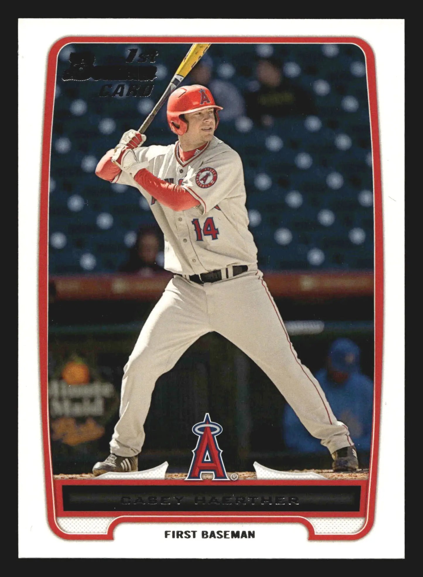 2012 Bowman Prospects Casey Haerther #BP53 1st Bowman Angels - Baseball Card Single