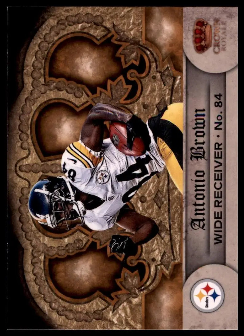 2012 Crown Royale - Antonio Brown #23 Uncut Crown