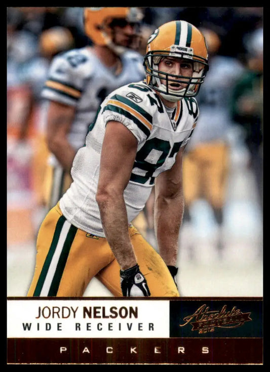 2012 Panini Absolute Jordy Nelson 50 Green Bay Packers NM - Football Card Single