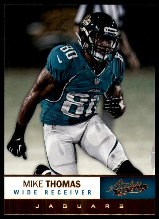 2012 Panini Absolute Mike Thomas 24 Jacksonville Jaguars NM - Football Card Single