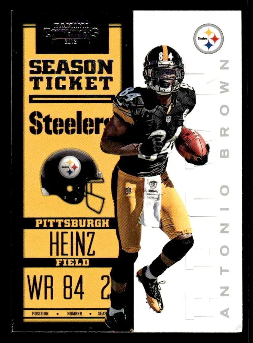 2012 Panini Contenders #77 Antonio Brown - Football Card Single