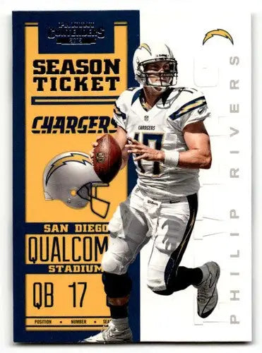2012 Panini Contenders #79 Philip Rivers San Diego Chargers Football ID:55939 - Football Card Single