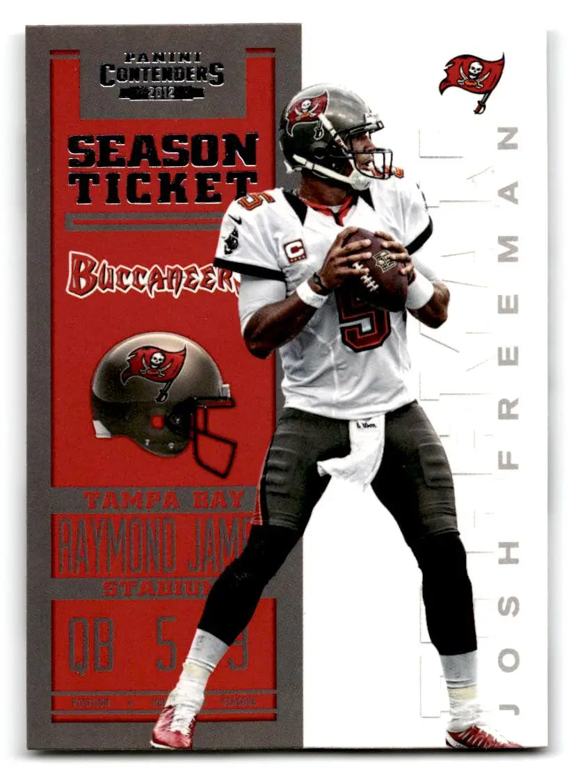 2012 Panini Contenders #92 Josh Freeman - Football Card Single