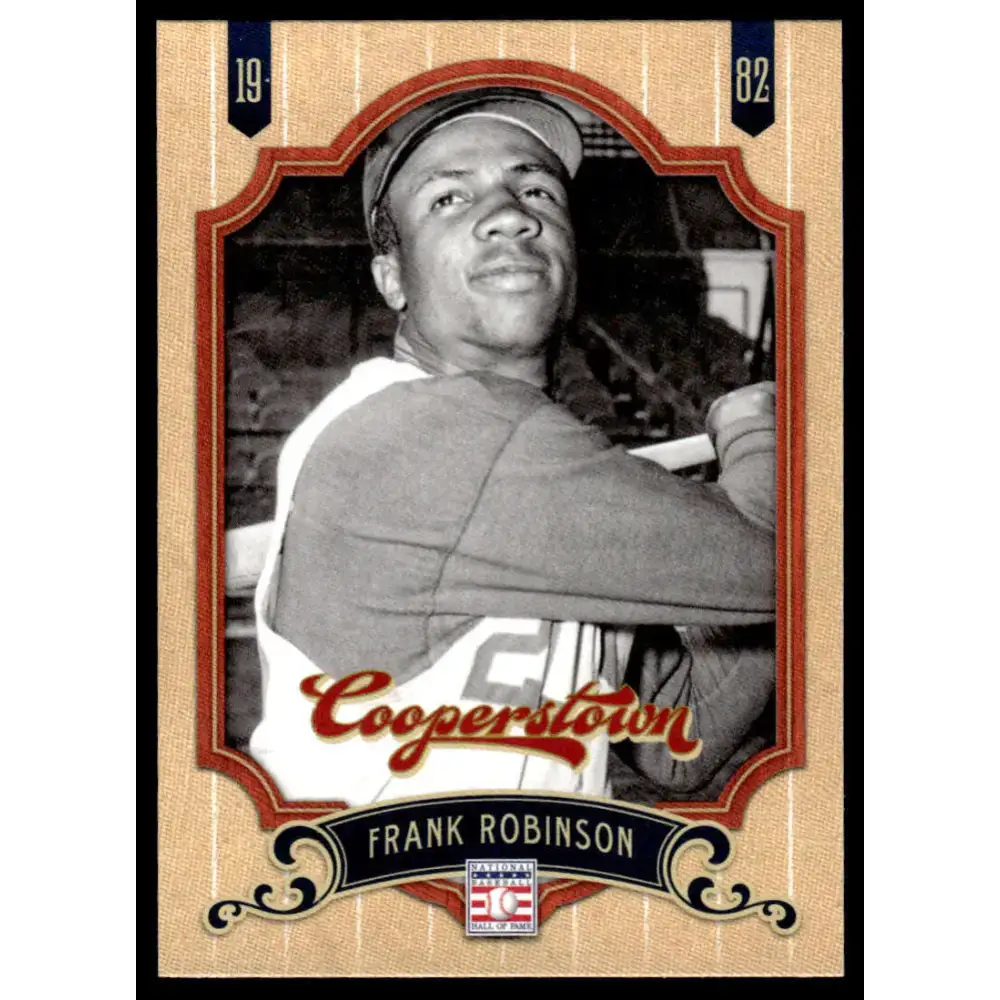 2012 Panini Cooperstown #81 Frank Robinson EX/NM Cincinnati Reds Baseball Card - Baseball Card Single
