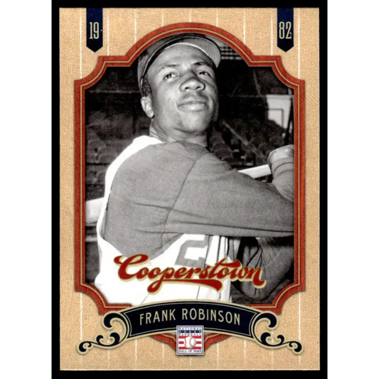 2012 Panini Cooperstown #81 Frank Robinson EX/NM Cincinnati Reds Baseball Card - Baseball Card Single