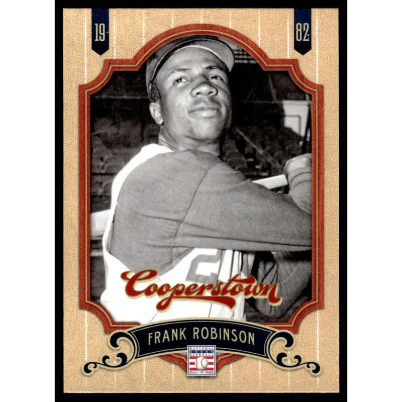 2012 Panini Cooperstown #81 Frank Robinson EX/NM Cincinnati Reds Baseball Card - Baseball Card Single