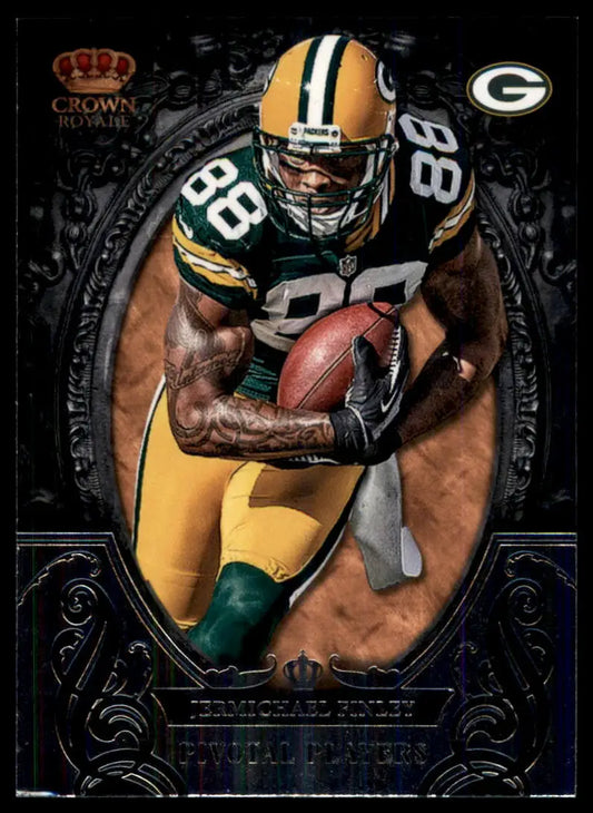 2012 Panini Crown Royale - Pivotal Players Jermichael Finley 16 GB Packers NM - Football Card Single