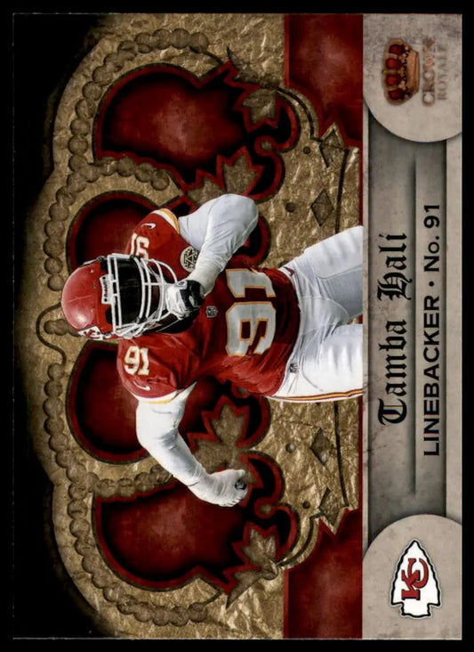 2012 Panini Crown Royale Tamba Hali 150 Kansas City Chiefs NM - Football Card Single