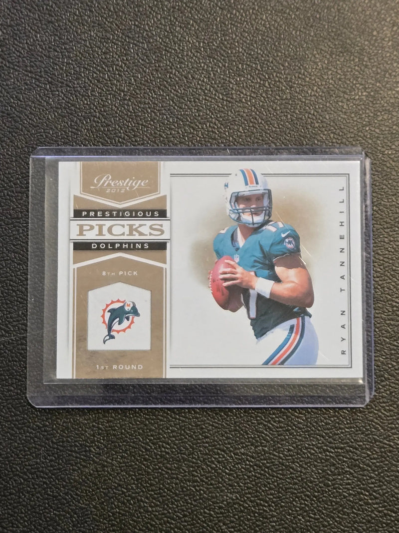 2012 Panini Prestige #5 Ryan Tannehill Prestigious Picks - Football Card Single
