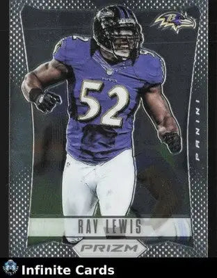 2012 Panini Prizm RAY LEWIS #16 Baltimore Ravens HOF