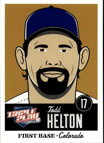 2012 Panini Triple Play #26 Todd Helton NM-MT Rockies - Baseball Card Single