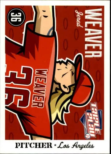 2012 Panini Triple Play #39 Jered Weaver NM-MT Angels - Baseball Card Single