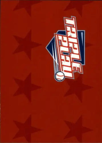 Panini Triple Play Triple Play Cartoons logo on 2012 Panini Triple Play Roy Halladay puzzle