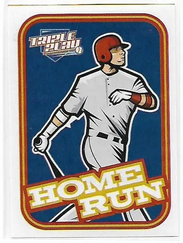2012 Panini Triple Play Stickers #12 Sticker NM-MT - Baseball Card Single