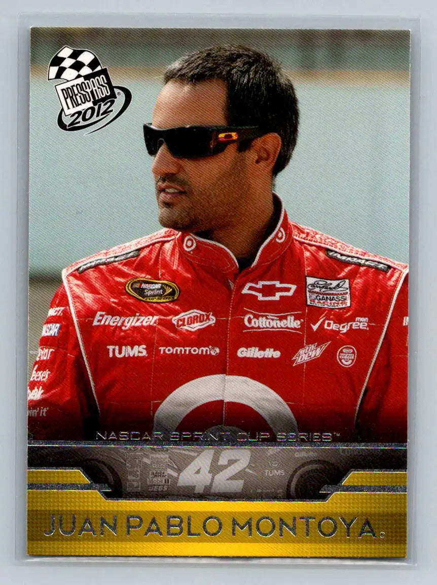 2012 Press Pass #28 Juan Pablo Montoya Earnhardt-Ganassi Racing - Racing Card Single