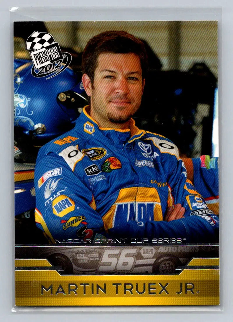 2012 Press Pass #34 Martin Truex Jr. Michael Waltrip Racing - Racing Card Single