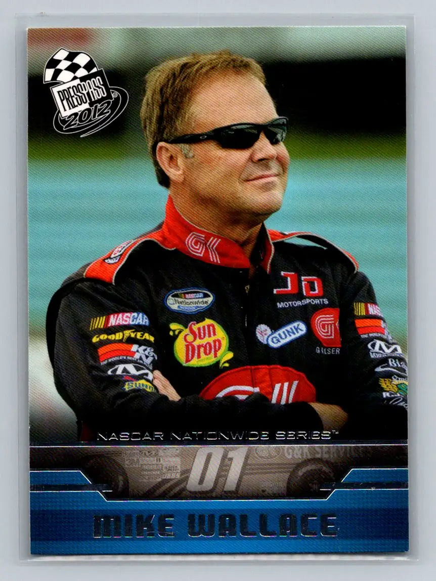 2012 Press Pass #47 Mike Wallace JD Motorsports - Racing Card Single