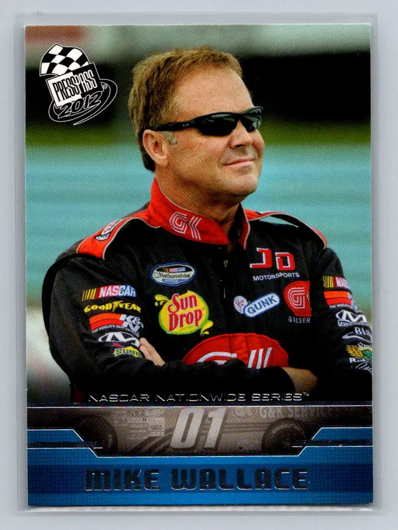 2012 Press Pass #47 Mike Wallace JD Motorsports - Racing Card Single