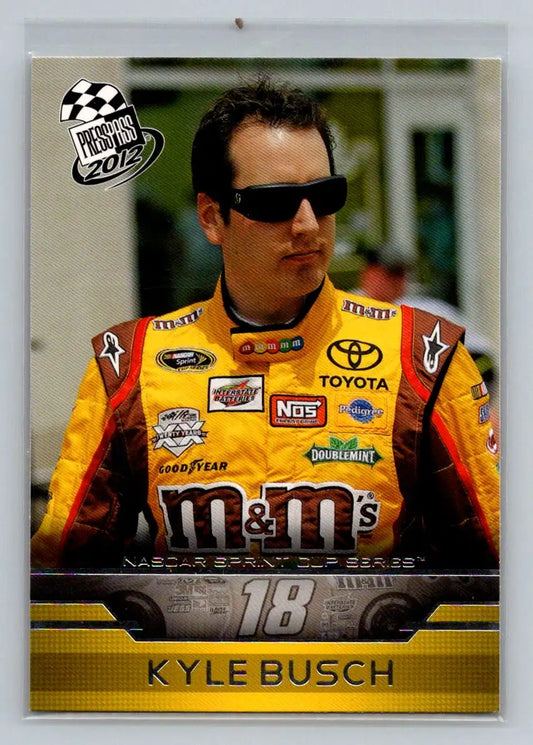 2012 Press Pass #7 Kyle Busch Joe Gibbs Racing - Racing Card Single