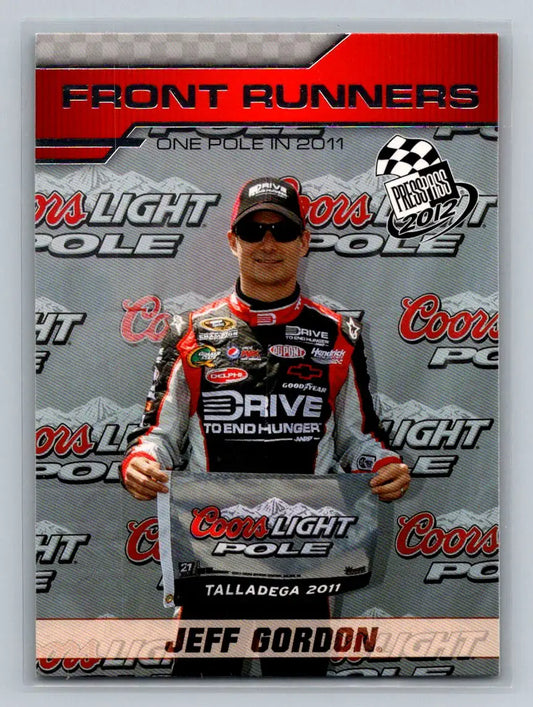 2012 Press Pass #76 Jeff Gordon Hendrick Motorsports - Racing Card Single