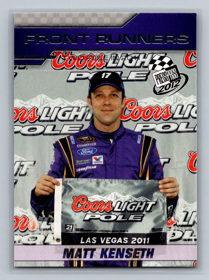 2012 Press Pass #78 Matt Kenseth Roush Fenway Racing - Racing Card Single