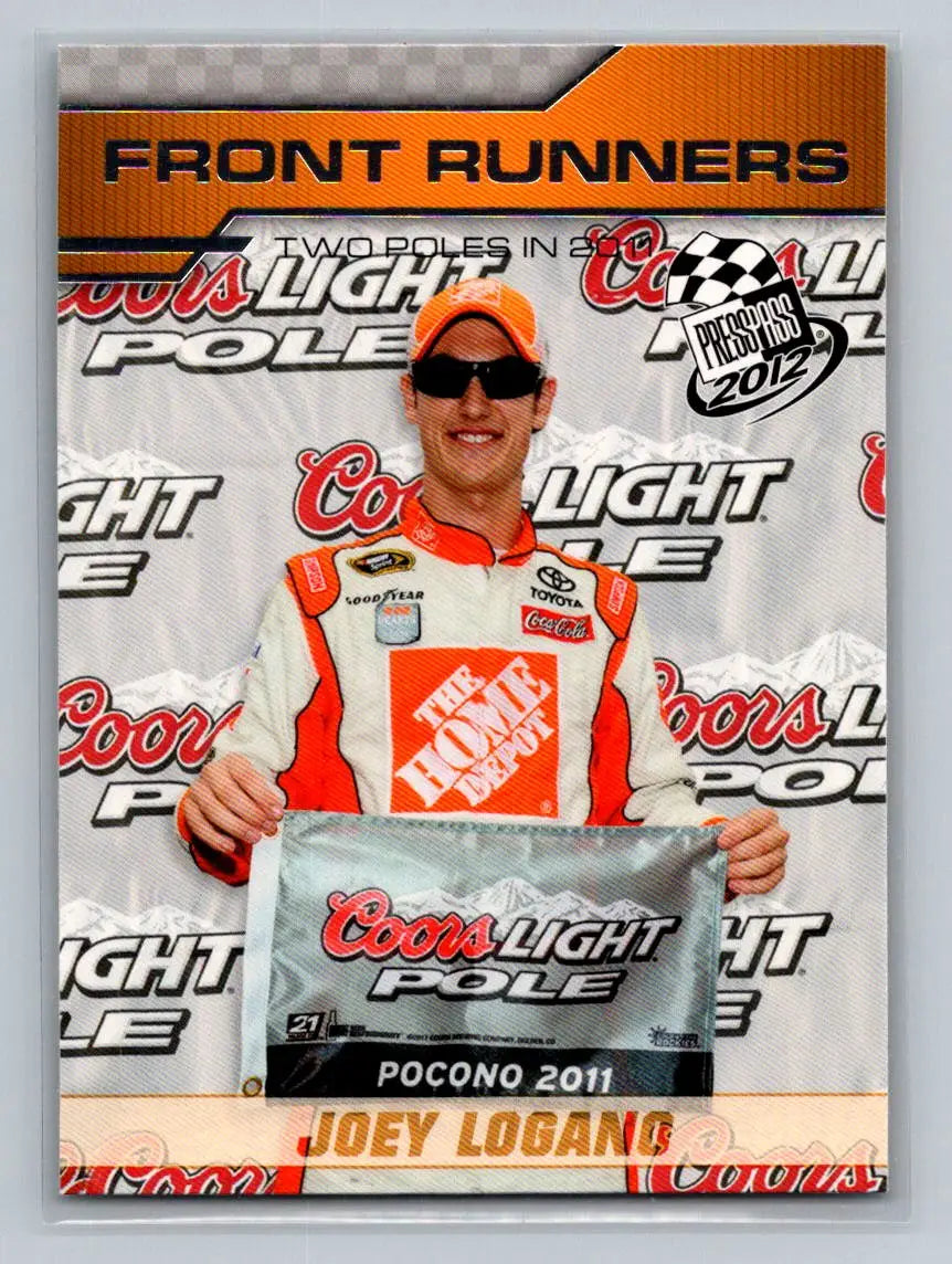 2012 Press Pass #79 Joey Logano Joe Gibbs Racing - Racing Card Single