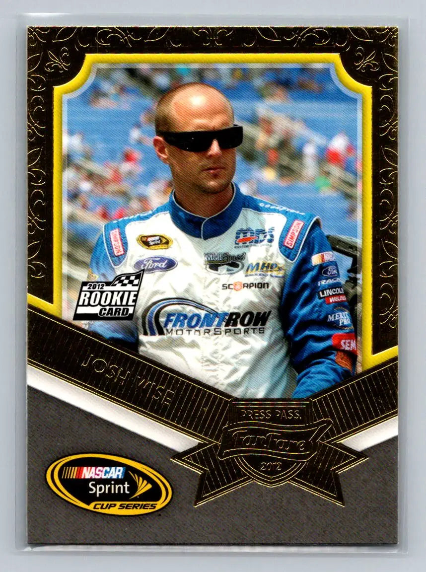 2012 Press Pass Fanfare #43 Josh Wise Front Row Motorsports - Racing Card Single