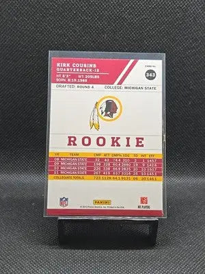 2012 Score - Rookie Kirk Cousins #343 (RC) - Football Card Single