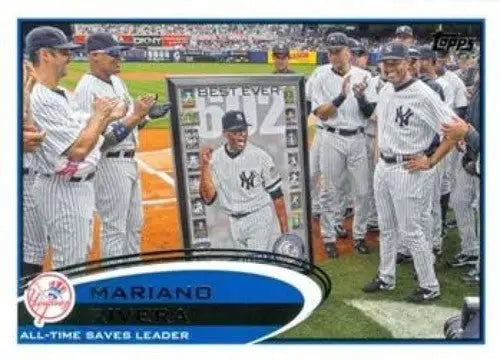 2012 Topps #109 Mariano Rivera NM-MT Yankees RB ID:45227 - Baseball Card Single