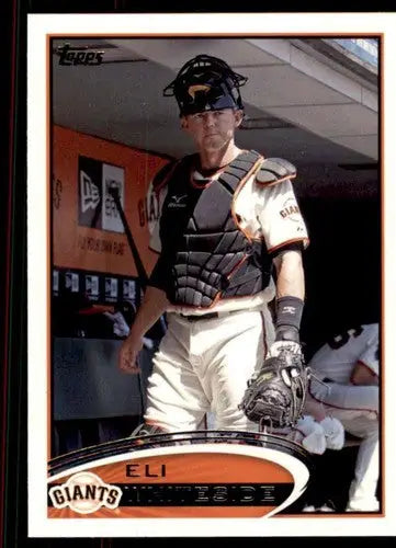 2012 Topps #127 Eli Whiteside NM-MT Giants ID:73302 - Baseball Card Single