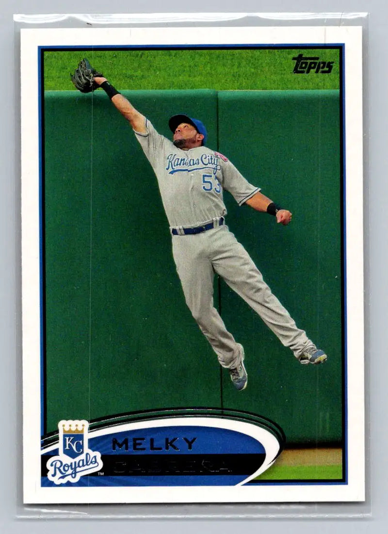 2012 Topps #15a Melky Cabrera Kansas City Royals baseball card collectible item