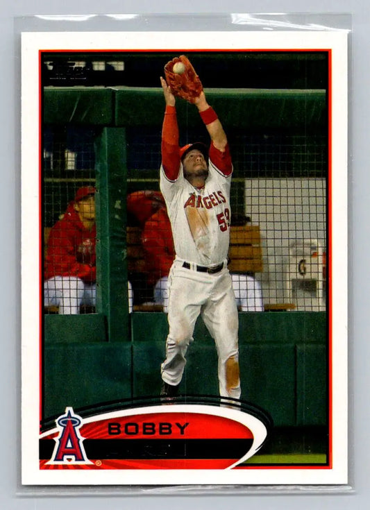 Baseball card of Bobby Abreu from the 2012 Topps 188a Los Angeles Angels series