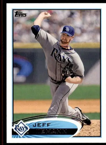 2012 Topps #203 Jeff Niemann NM-MT Rays ID:72655 - Baseball Card Single
