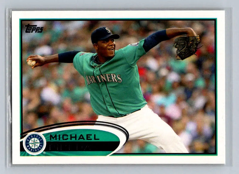2012 Topps #225b Michael Pineda Seattle Mariners baseball card for collectors