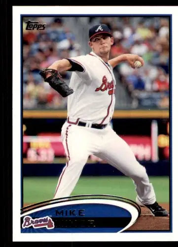 Original gloss baseball trading card of Mike Minor NM-MT for Atlanta Braves
