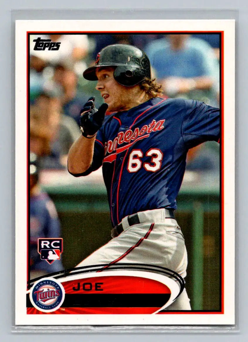 Joe Benson baseball card 2012 Topps #235a Joe Benson Minnesota Twins rookie