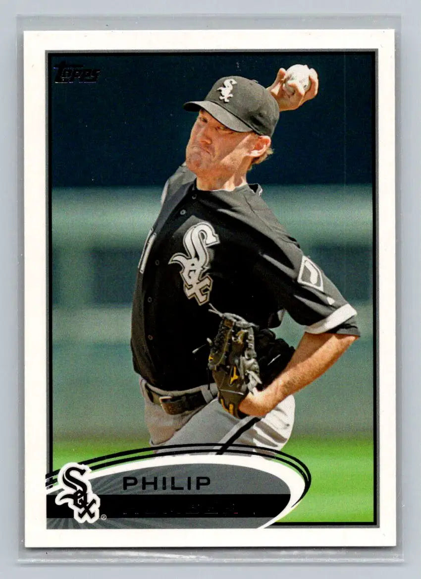 Baseball card of Philip Humber 254a Philip Humber Chicago White Sox collectible
