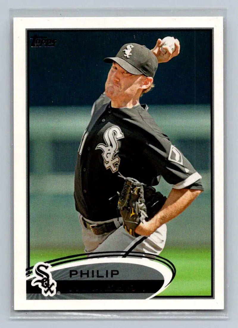 Baseball card of Philip Humber 254a Philip Humber Chicago White Sox collectible