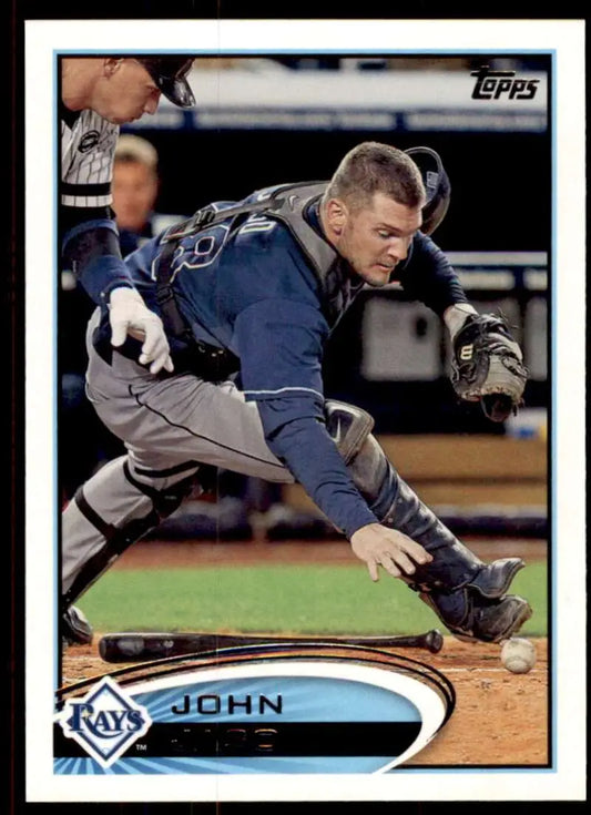 2012 Topps #271 John Jaso NM-MT Rays ID:72212 - Baseball Card Single